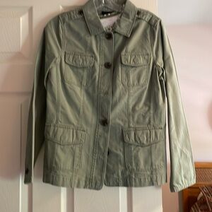 EUC loden green jacket-military style